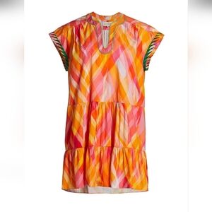 NWOT! SALONI Ashley-B Dress Sunset Color Size 8